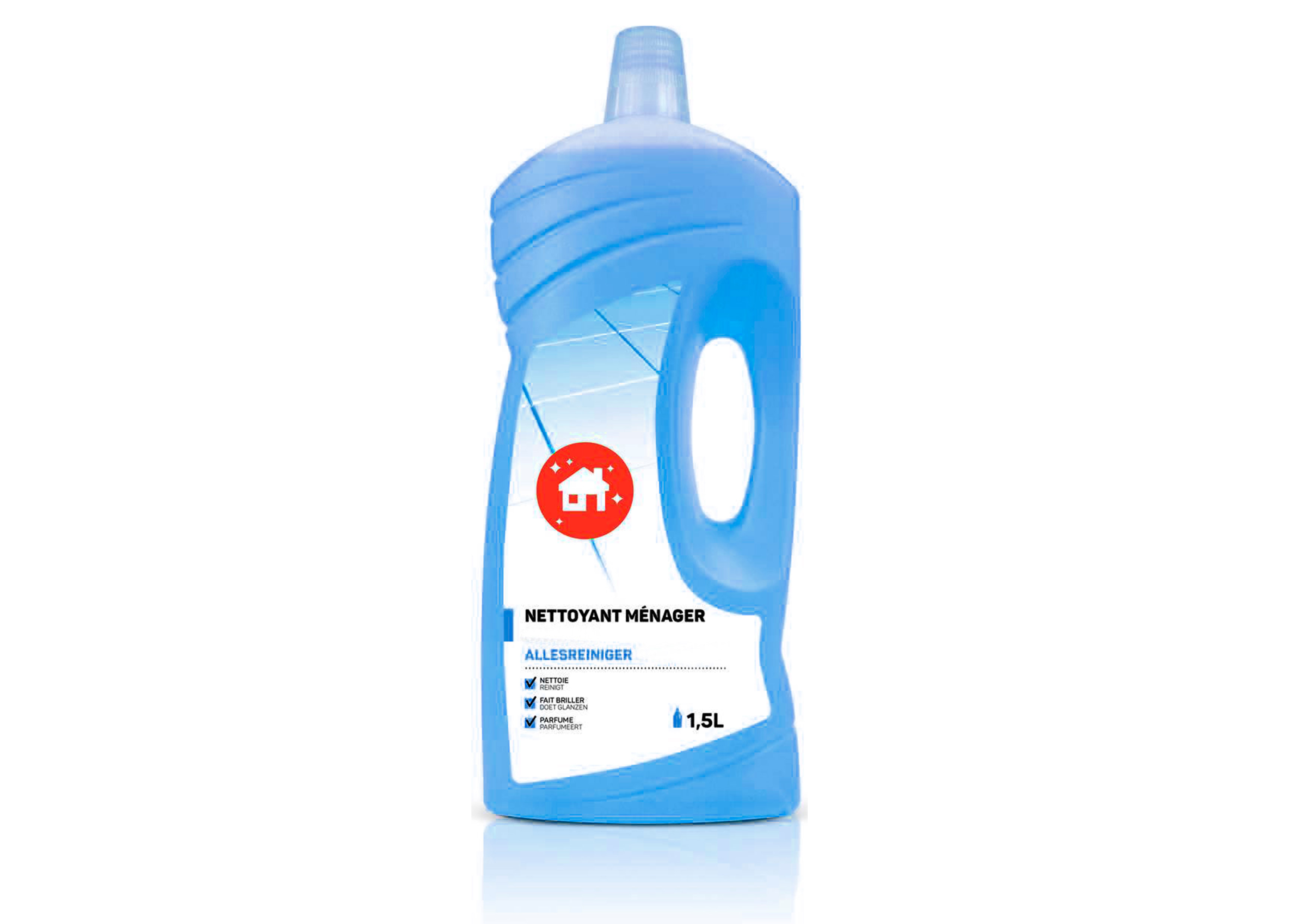 NETTOYANT MENAGER COLDIS TOUTES SURFACES NETTOIE PARFUME FAIT BRILLER PARFUM MARINE FLACON 1,5L