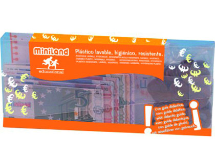 JEU MINILAND MONNAIES ET BILLETS ACTIVITY EURO 108 PIȒCES