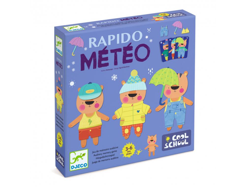 JEU DE M MOIRE  RAPIDO METEO DJECO