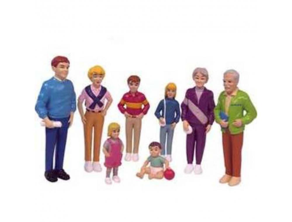 8 PERSONNAGES LA FAMILLE EUROPEENNE MINILAND