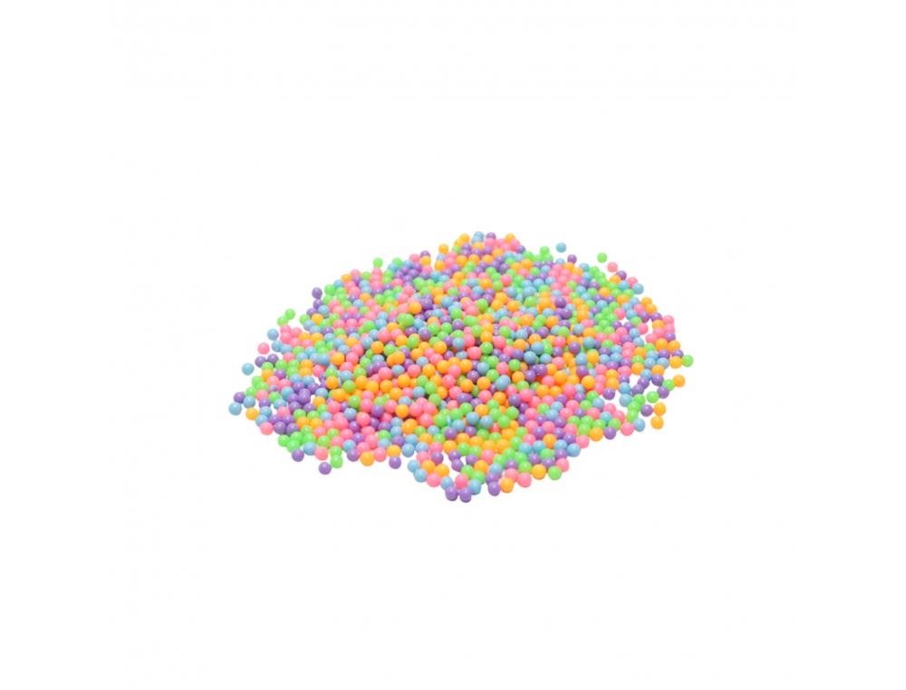 AQUAPERLES OCOLOR 5MM 5 COLORIS FLUO ASSORTIS LOT DE  5000 PERLES
