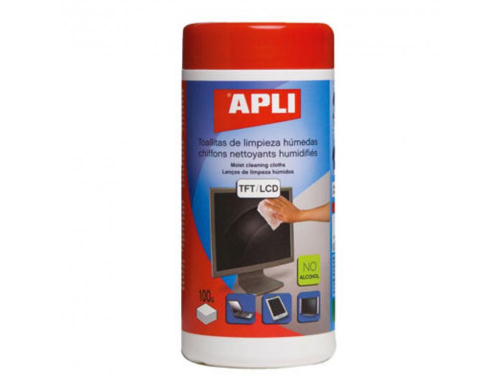 LINGETTES APLI NETTOYANTES HUMIDES BOITE DISTRIBUTRICE   100 UNITES