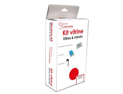 KIT NETTOYAGE VITRINE